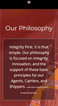 Mobile Screenshot of integrityfirsttransportation.com